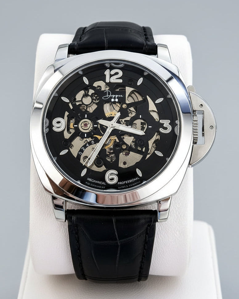 Vantage Automatic Watch - Skeleton Mechanical Men’s Watch, by Dapper Watches
