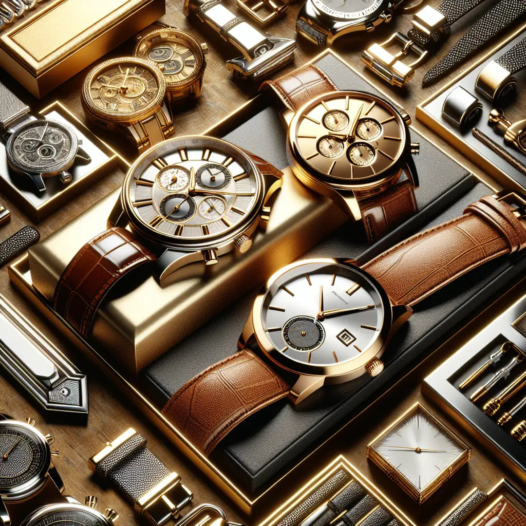 Dapper Watches: The Rise of Men’s Luxury Gold & Silver Timepieces