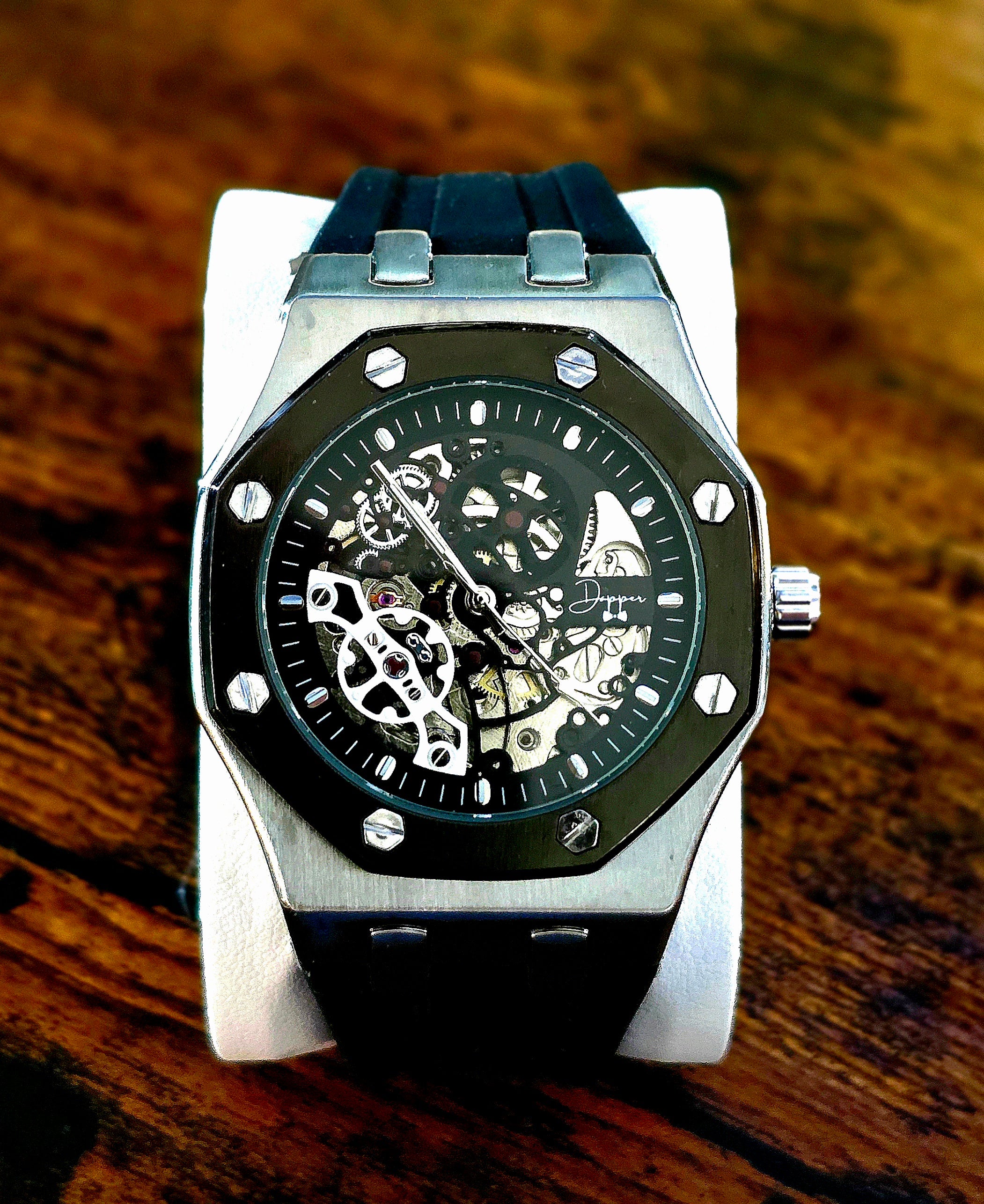 The Havok Automatic Skeleton by Dapper Watches