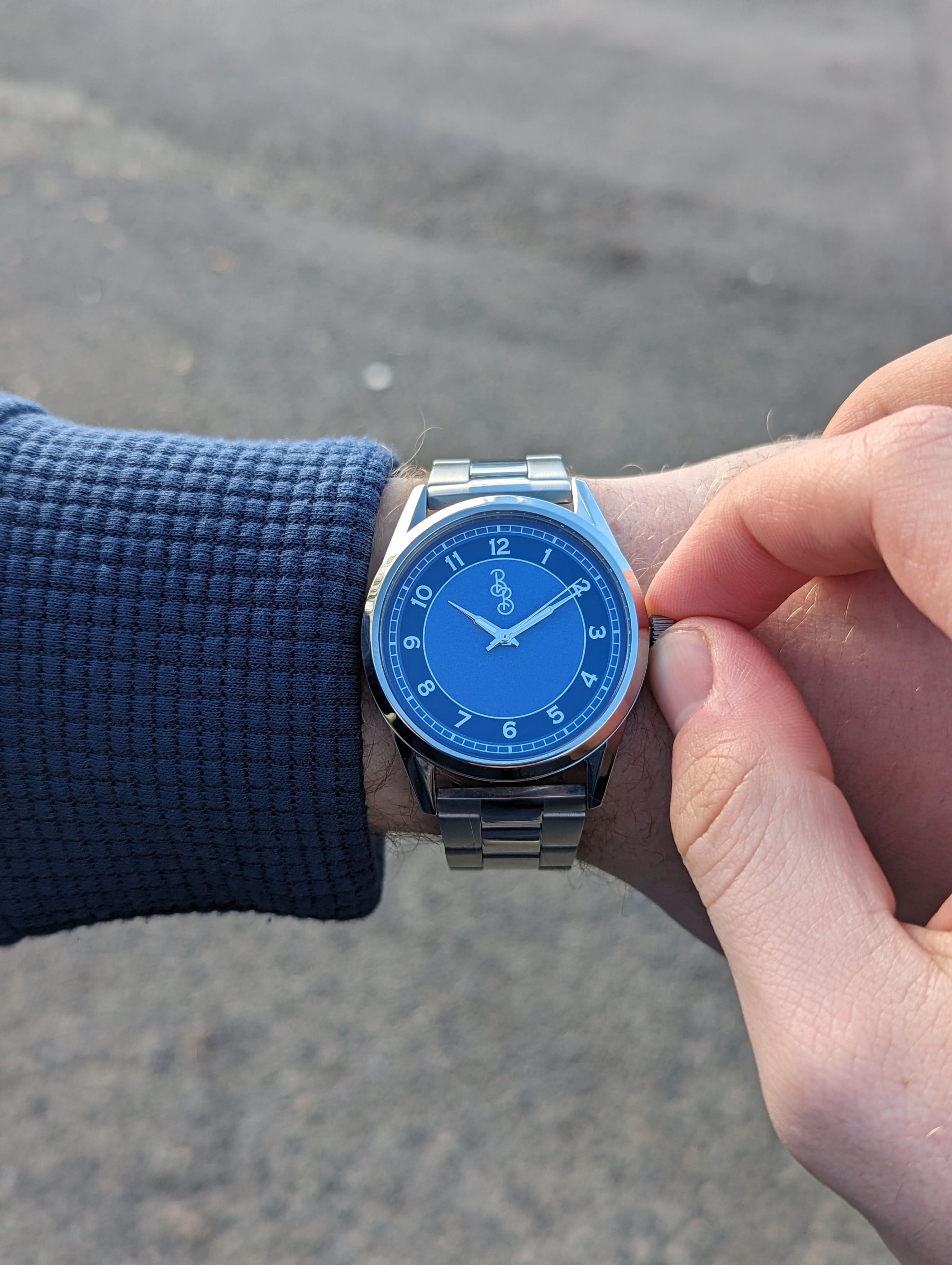 Blue Classic Watch