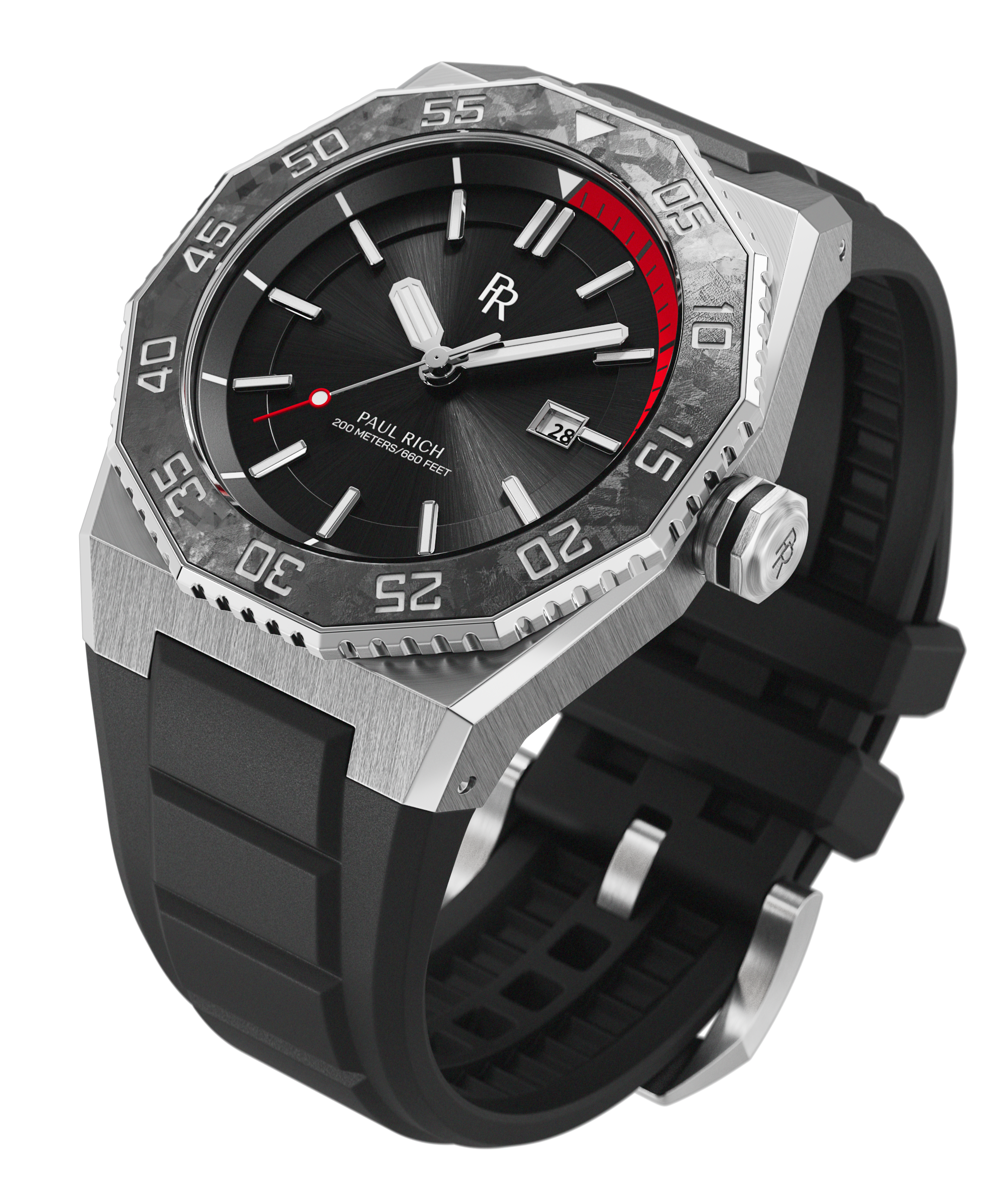 Aquacarbon Pro Midnight Silver - Sunburst