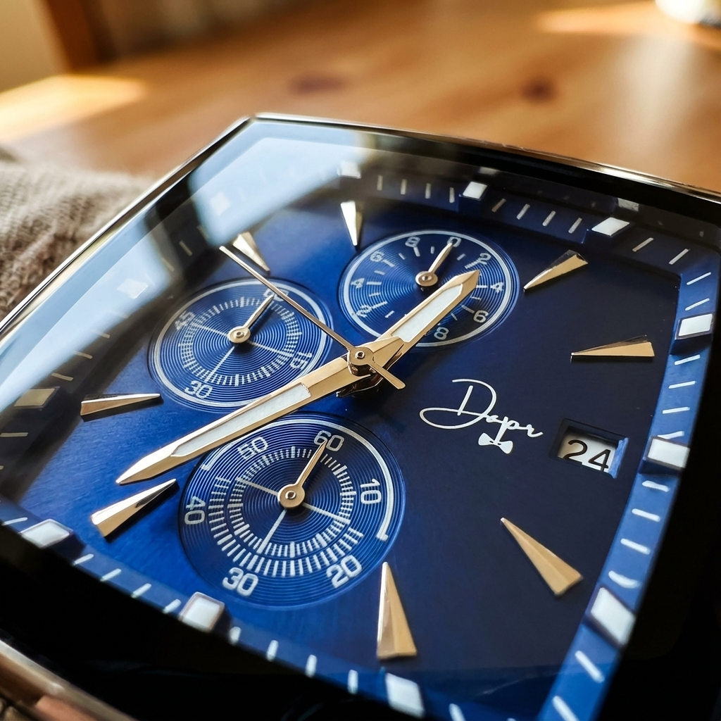 Men's-Automatic-Skeleton-Watch-Blue-Dapper-Watches- Swiss-design