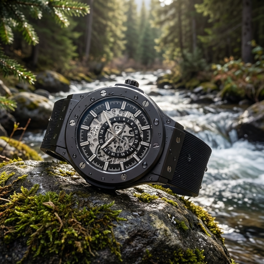 Skeleton Watch - The 199 Gunmetal by Dapper Watches