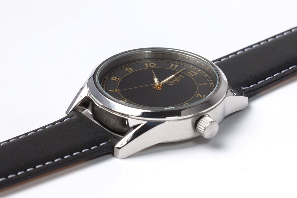 Black and Gold Classic Watch